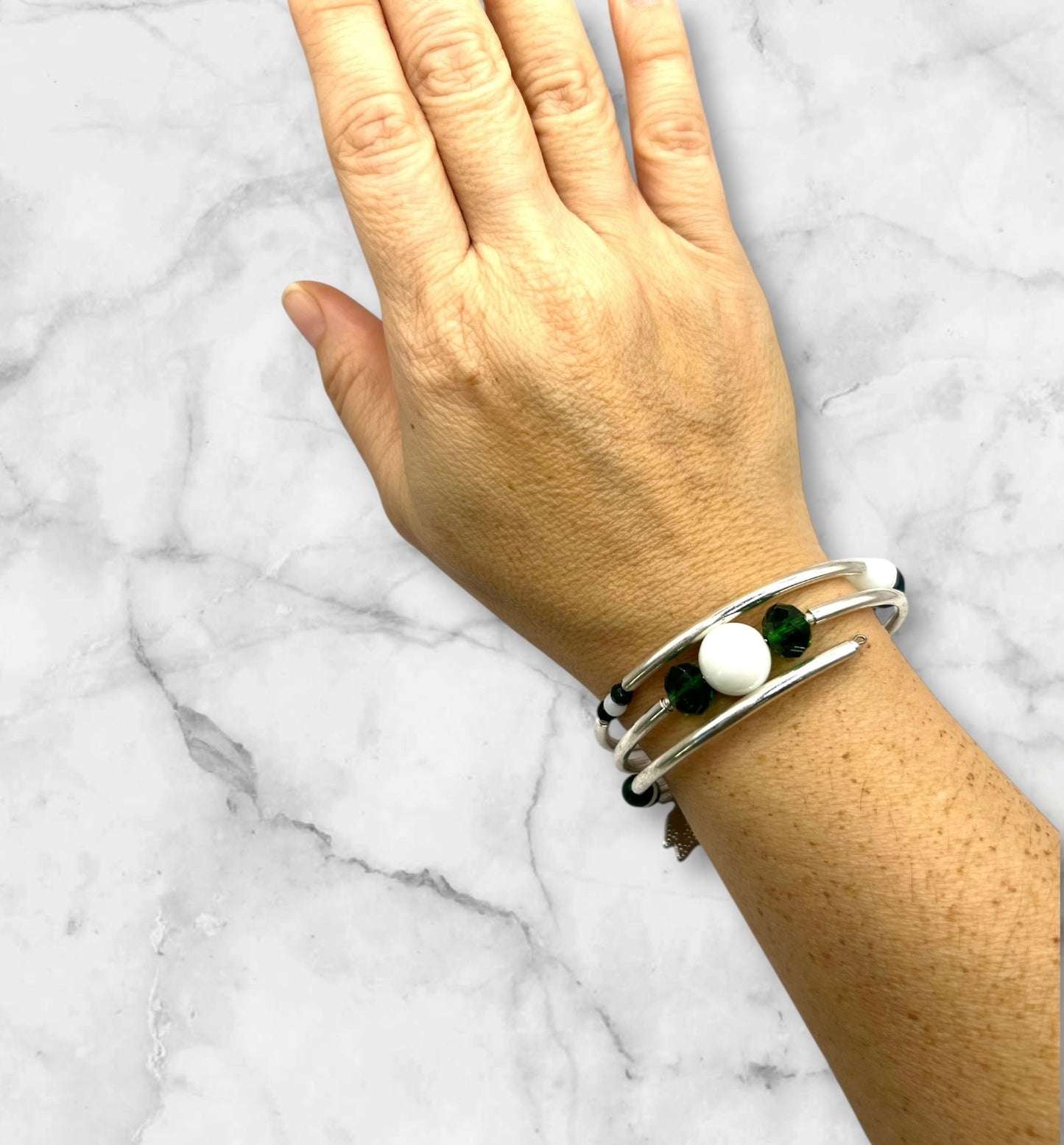 Alumni-Michigan St. Wrap Bracelet