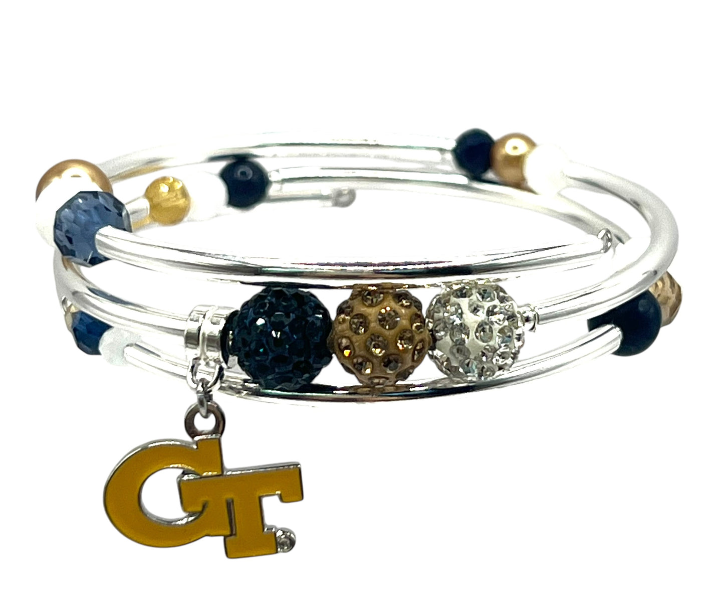 Alumni -GA Tech Bling Wrap Bracelet