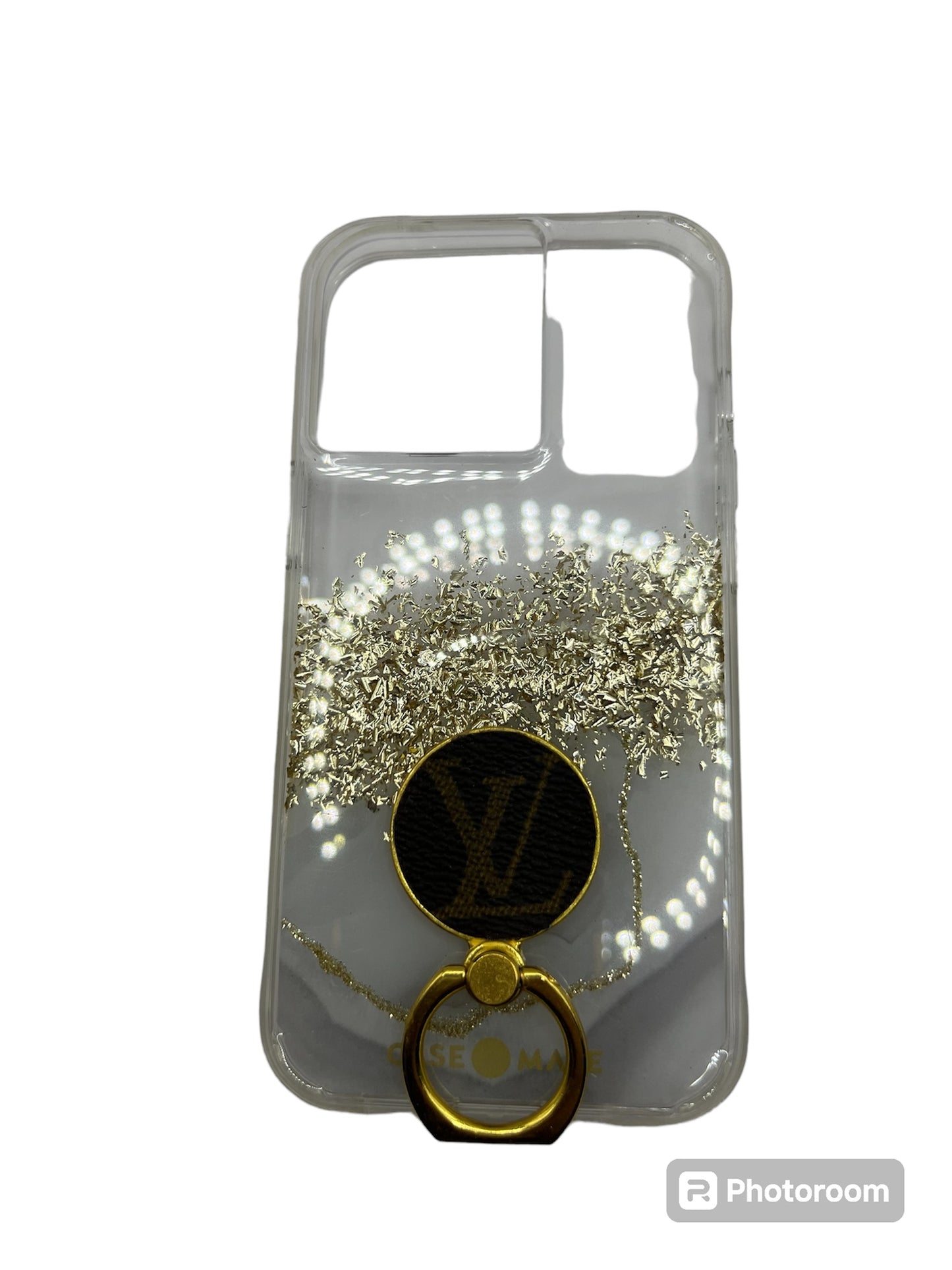 LV Again - Gold Cell Phone Ring