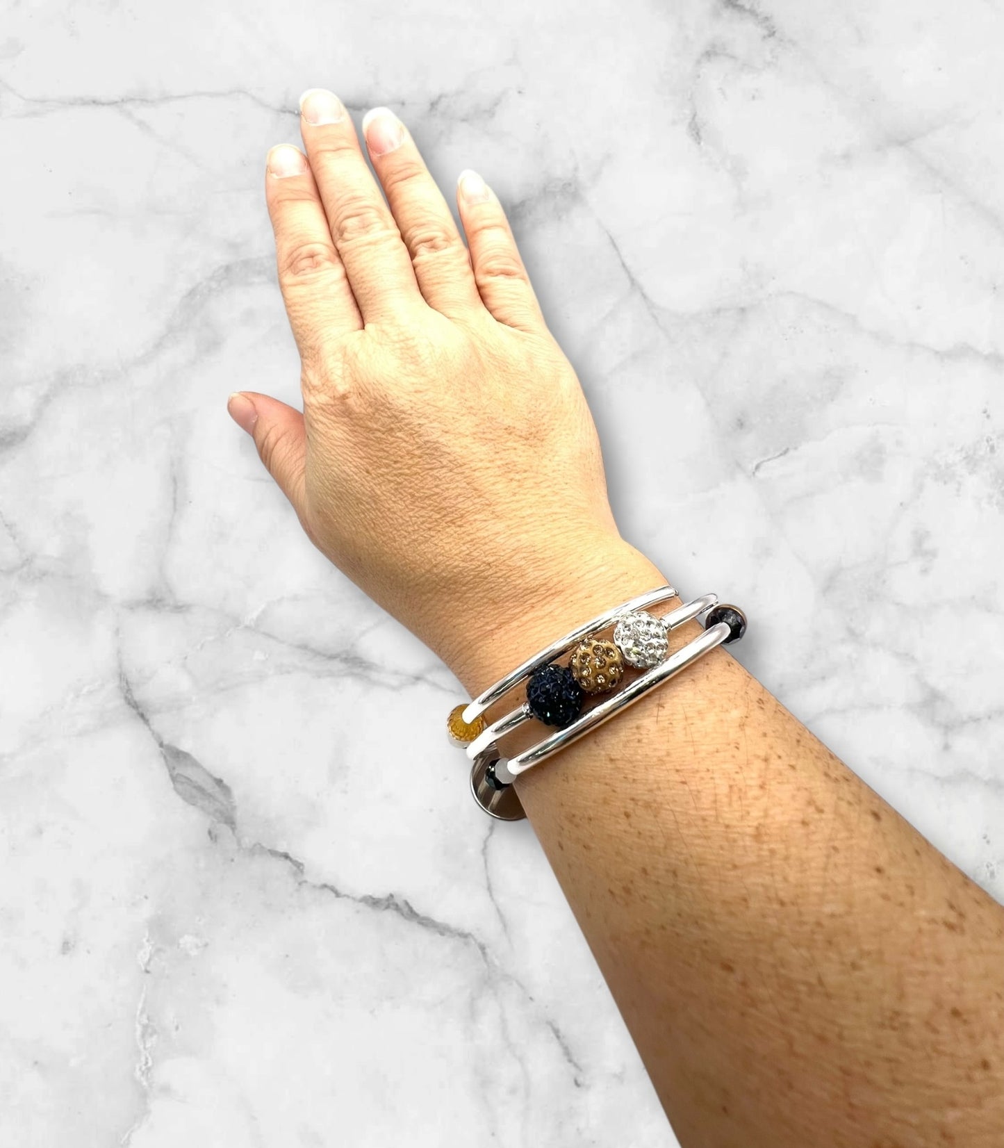 Alumni -GA Southern Bling Wrap Bracelet