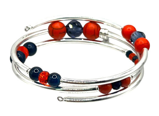 Alumni -Illinois Wrap Bracelet