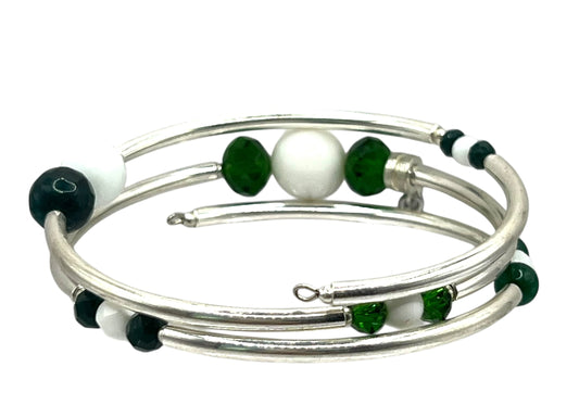 Alumni-Michigan St. Wrap Bracelet