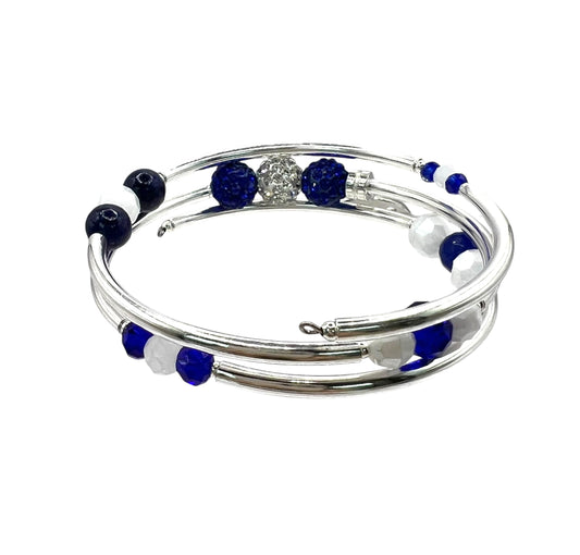 Game Day- Dallas Bling Wrap Bracelet