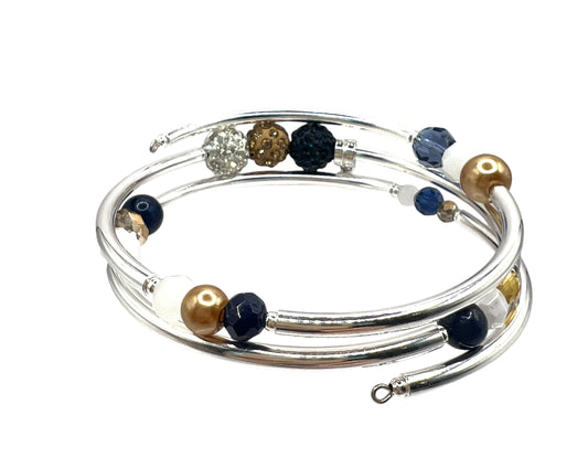 Alumni -GA Tech Bling Wrap Bracelet