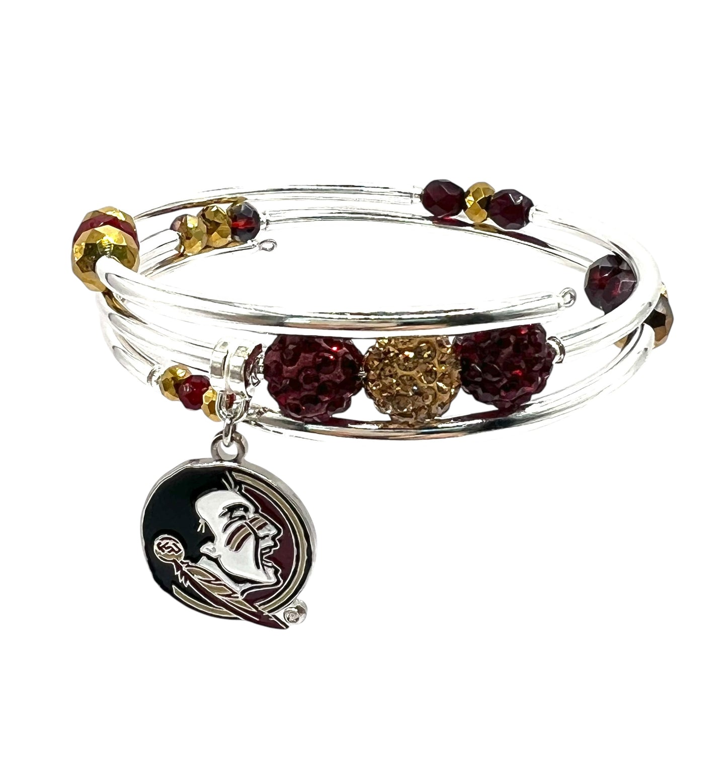 Alumni - Seminoles Bling Wrap Bracelet