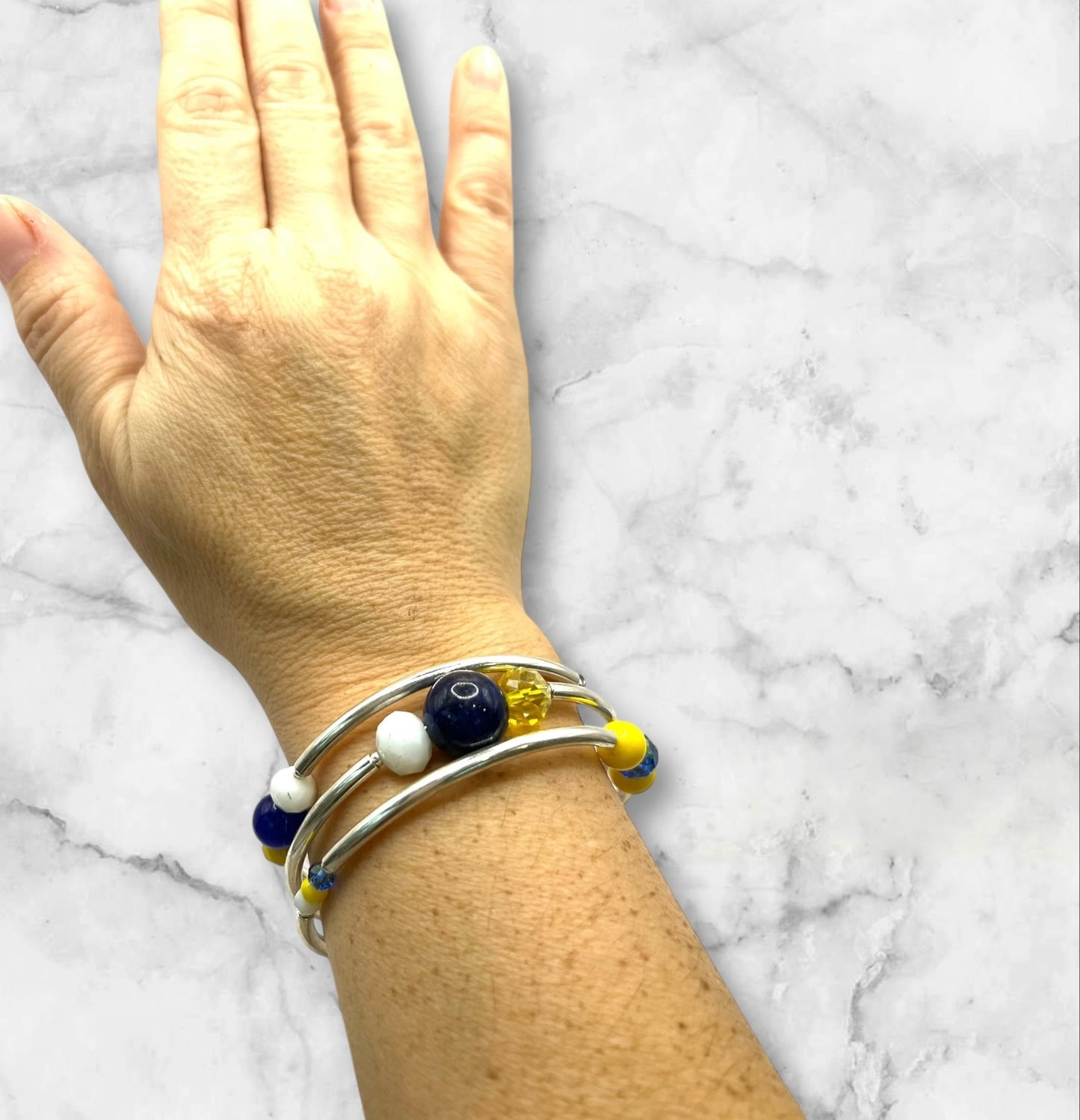 Game Day- LA Wrap Bracelet