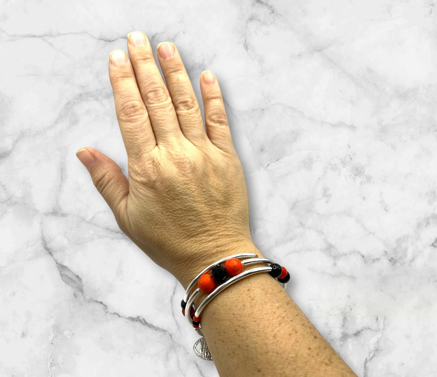 Game Day- Cincinnati Wrap Bracelet