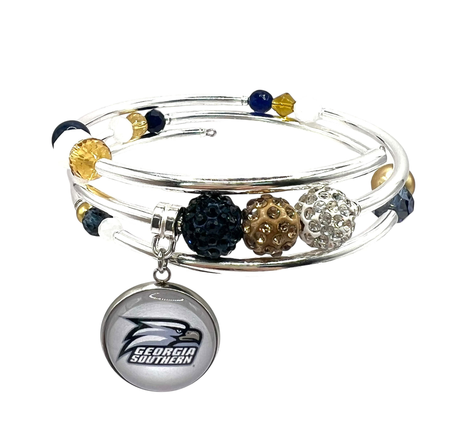 Alumni -GA Southern Bling Wrap Bracelet