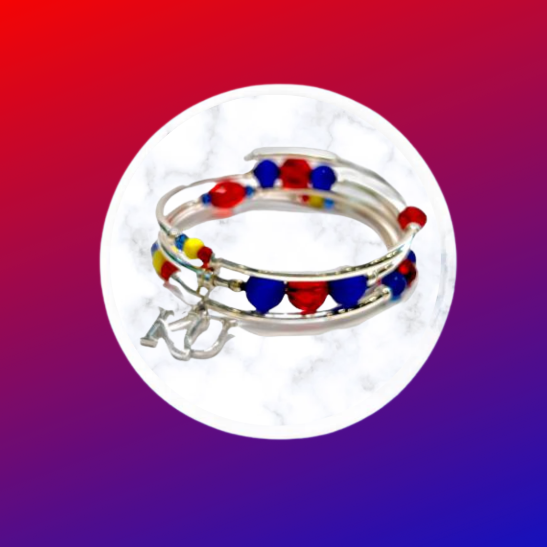 Collegiate-Kentucky Wrap Bracelet