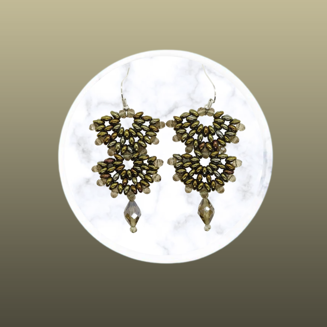 Cascade -Ava in Metallic Gold and Bronze