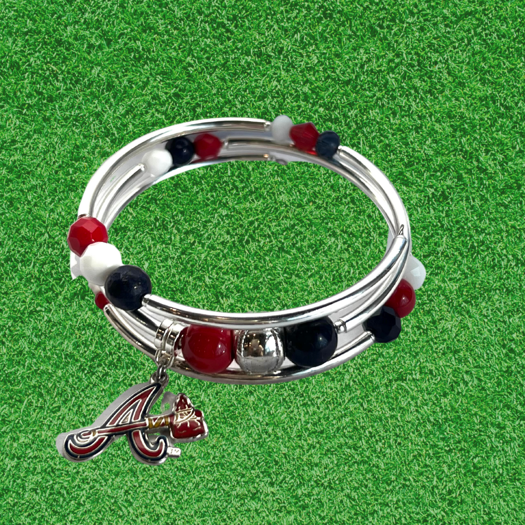 First Pitch - Atlanta Team Wrap Bracelet