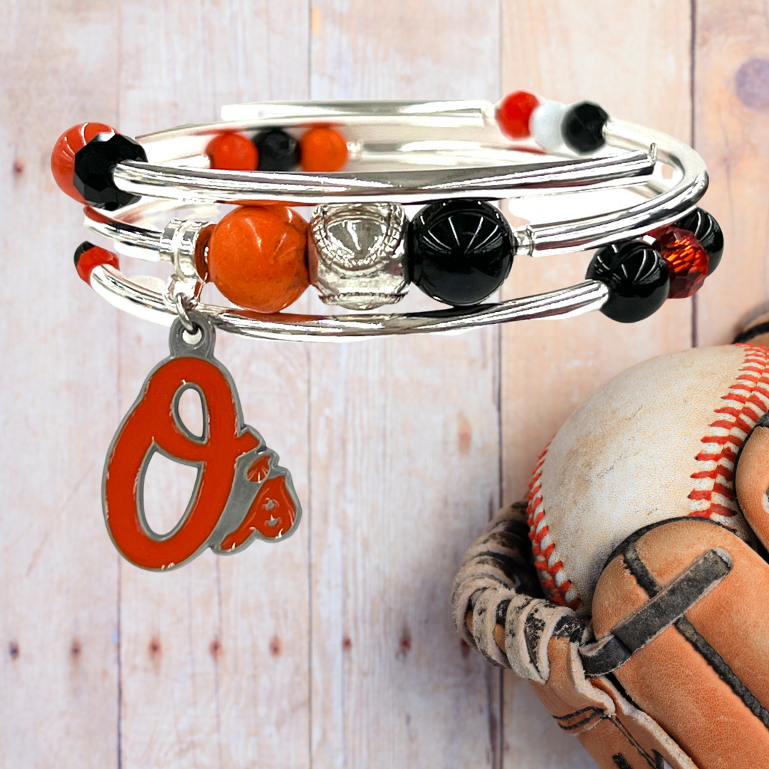 First Pitch - Baltimore Team Wrap Bracelet