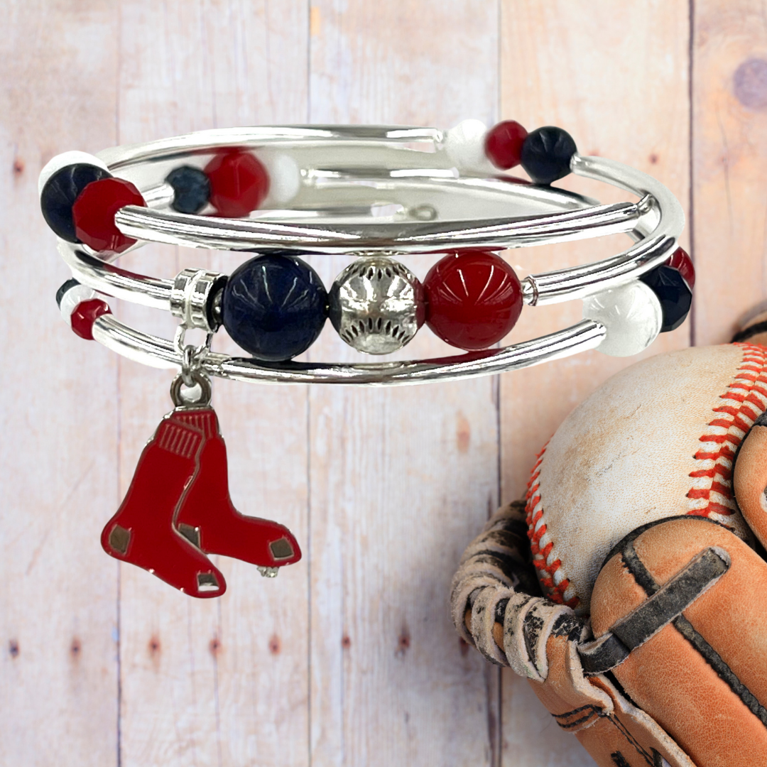 First Pitch - Boston Team Wrap Bracelet