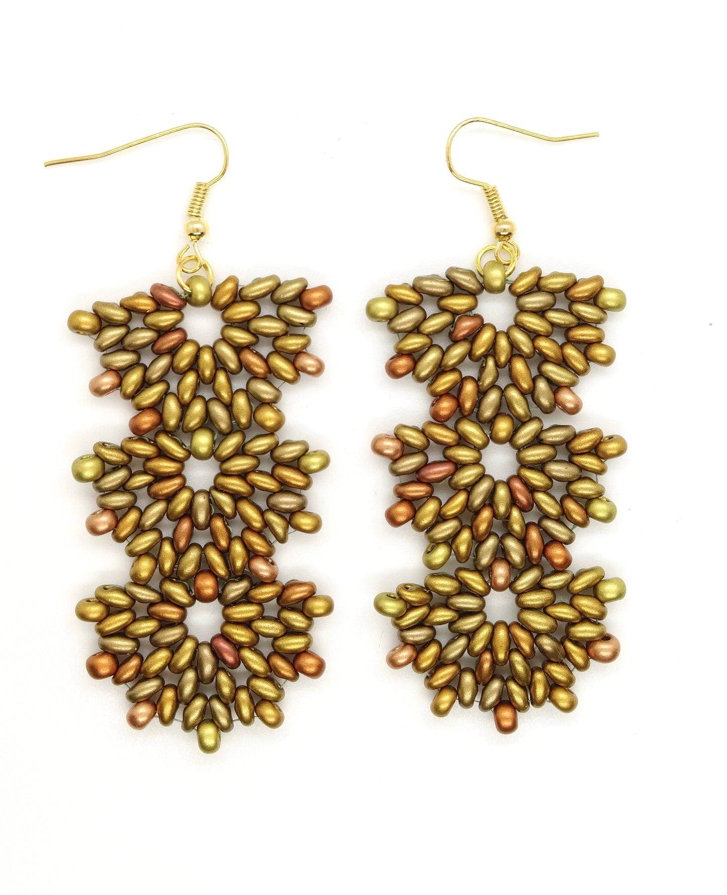 Cascade -Harlow in Metallic Gold and Copper Mix