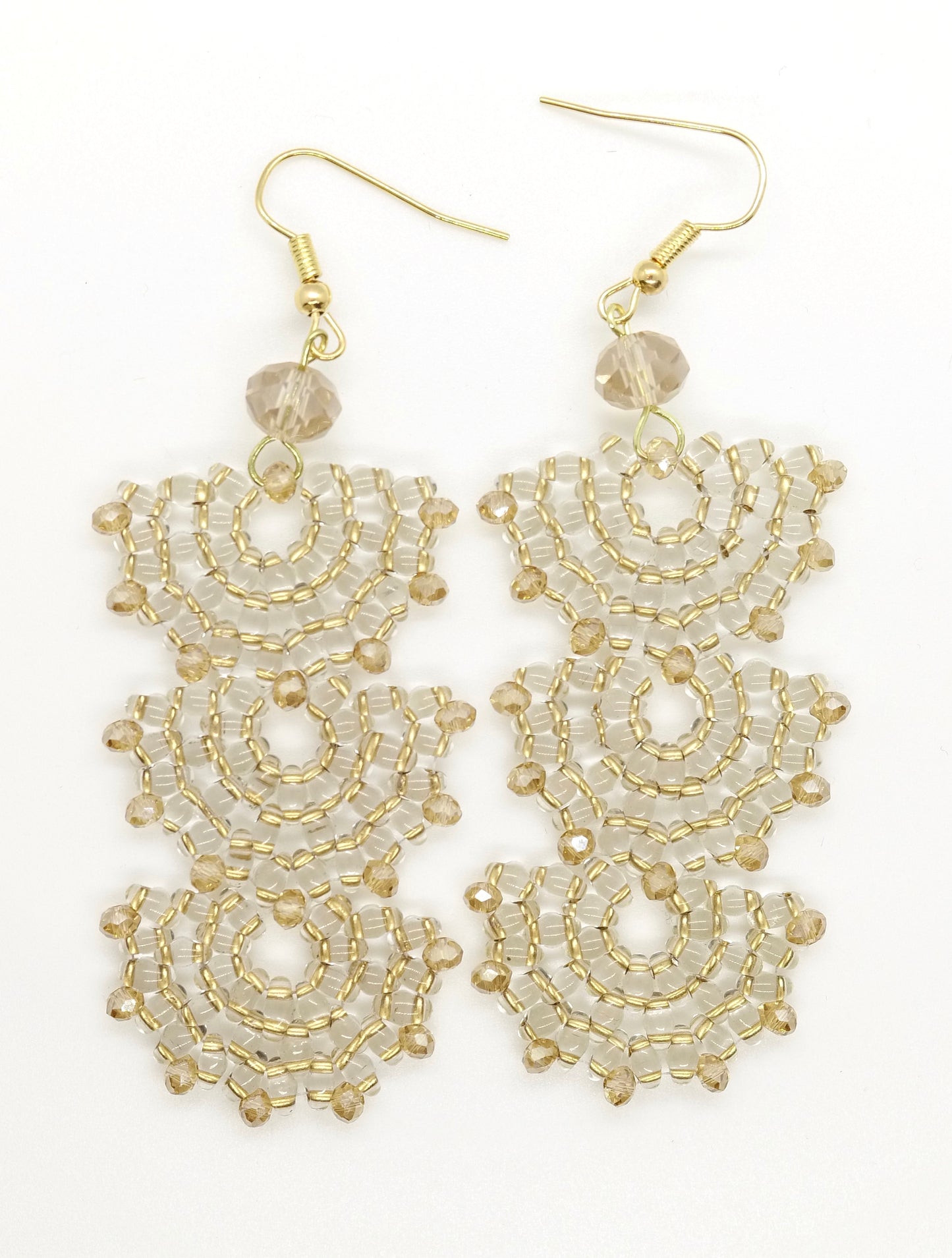 Cascade -Harlow in Gold-Lined with Champagne Accents