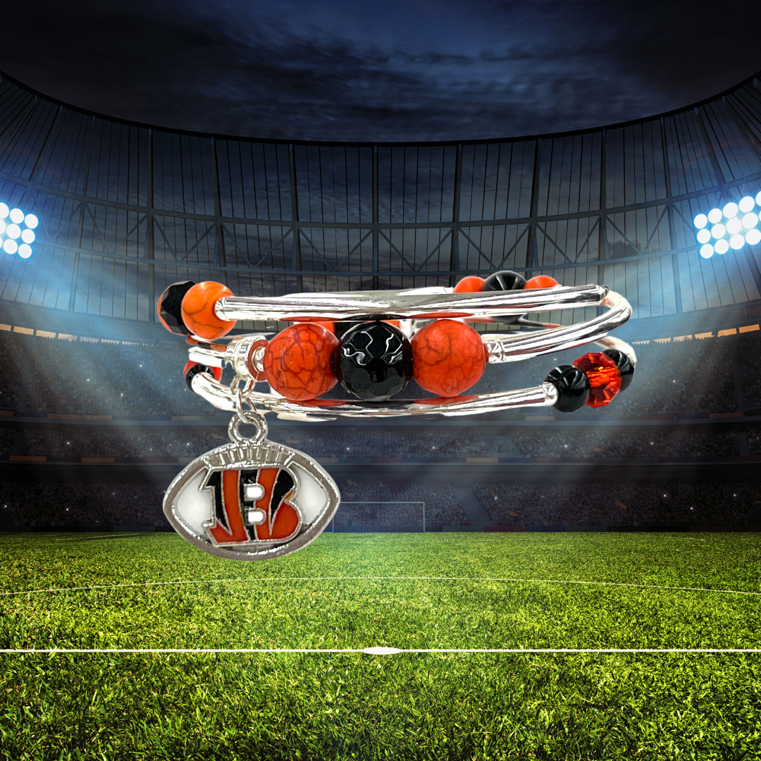 Game Day- Cincinnati Wrap Bracelet