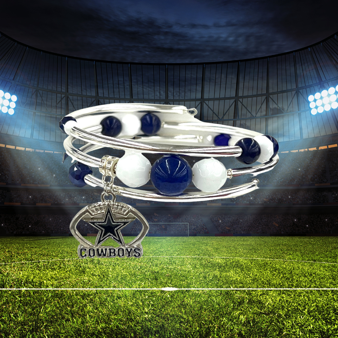 Game Day- Dallas Wrap Bracelet
