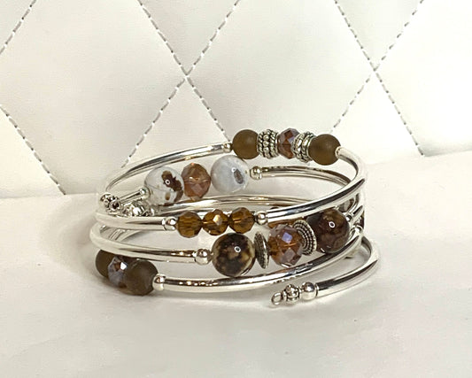 Wrap Bracelets- Saddle Mix