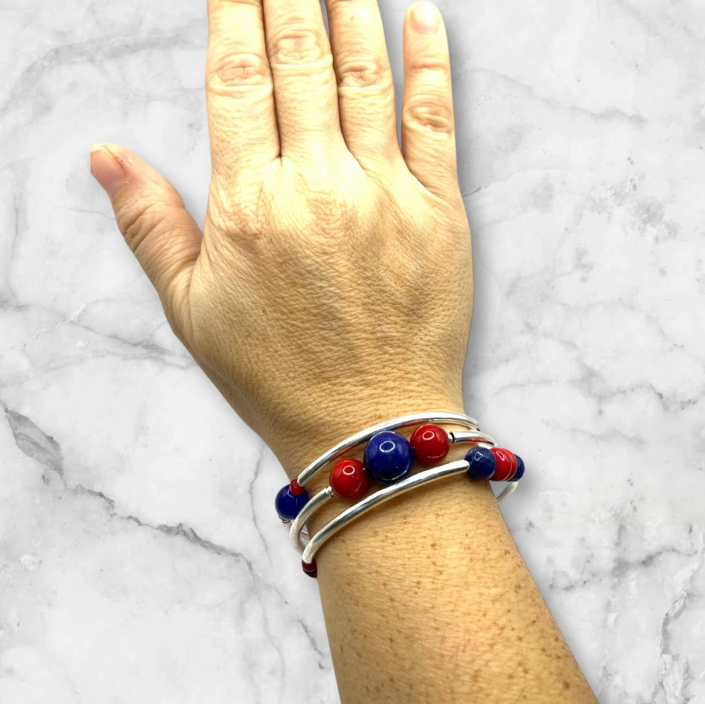 Game Day- Buffalo Wrap Bracelet