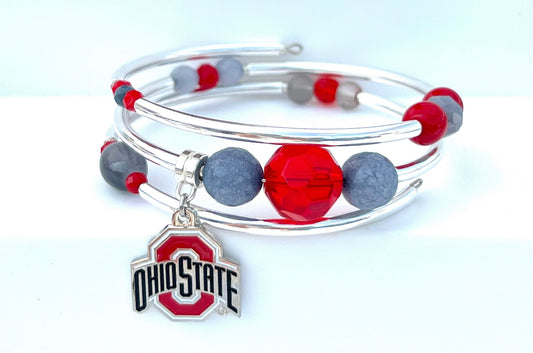 Alumni - Ohio St Wrap Bracelet
