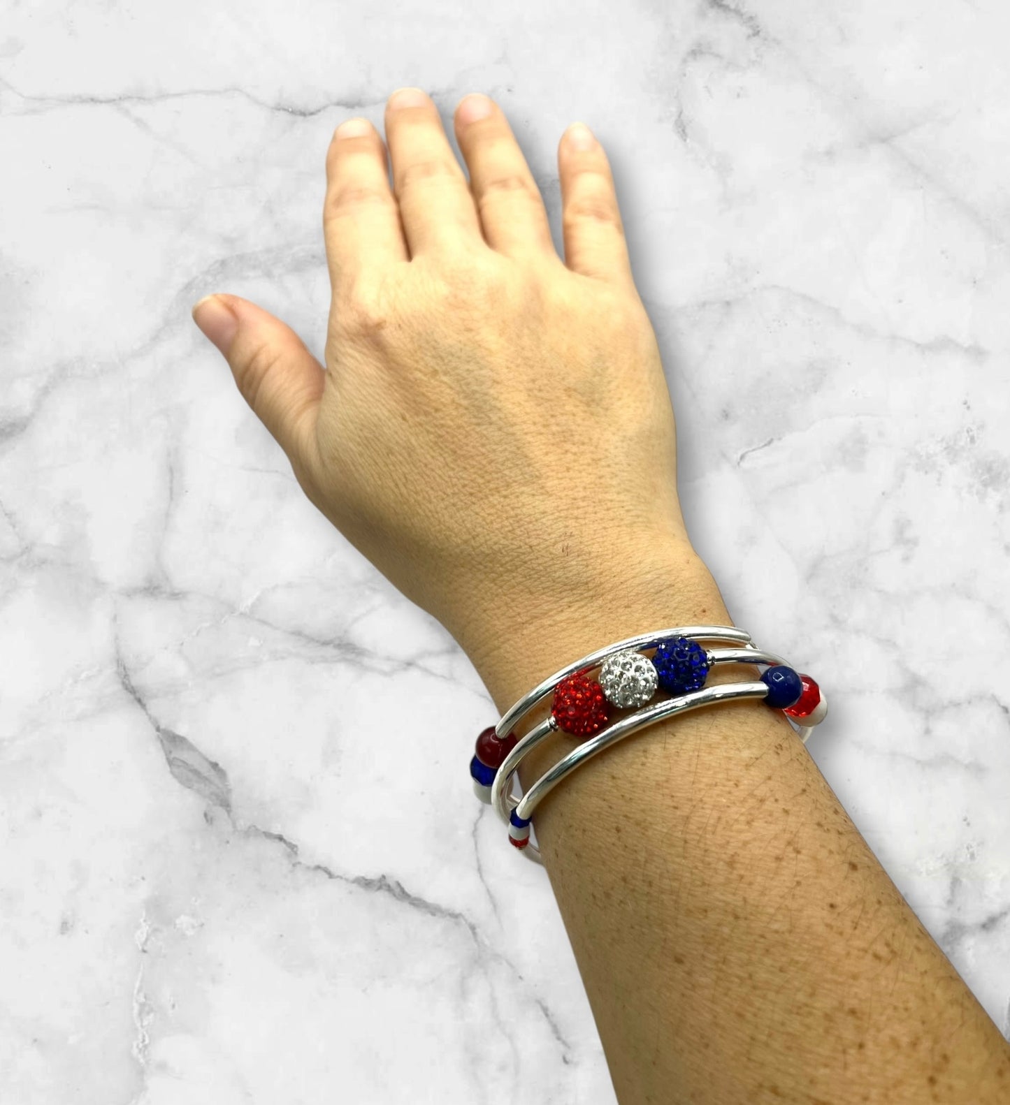 Game Day- NY Bling Wrap Bracelet