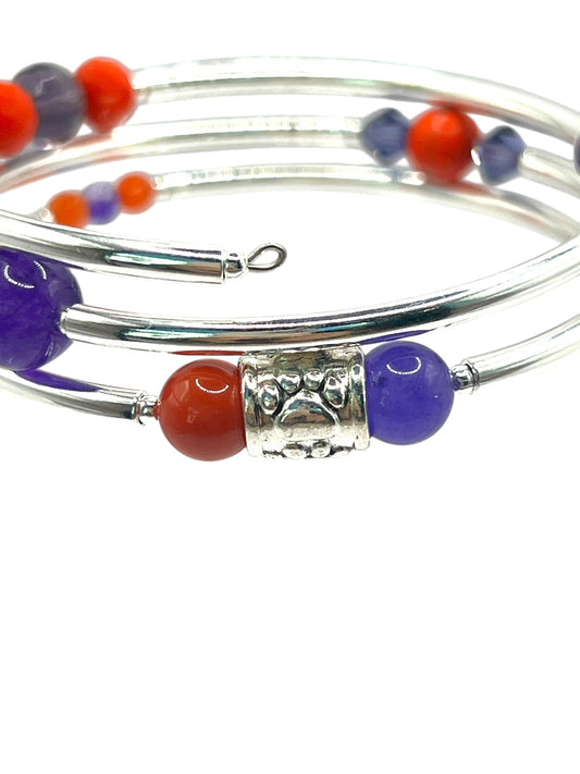 Alumni - Clemson Wrap Bracelet