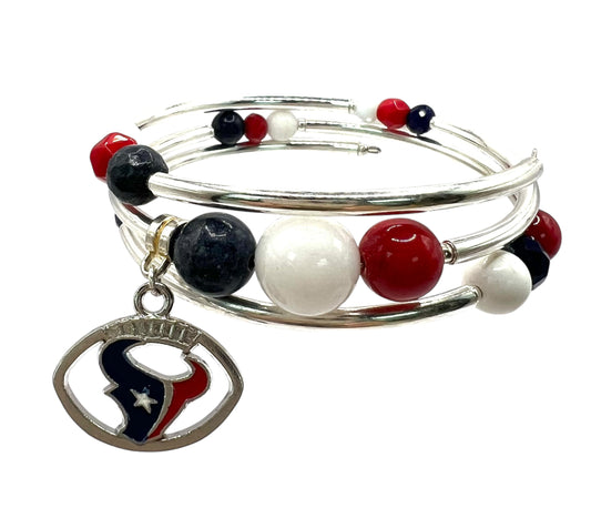 Game Day- Houston Wrap Bracelet