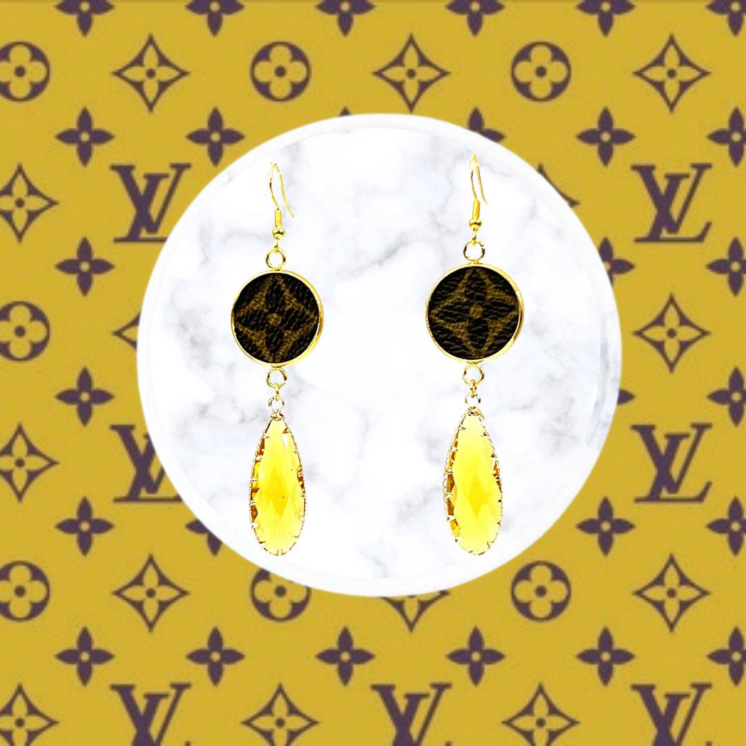 LV Again - Ava Earring in Citrine