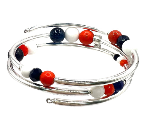 Game Day- Chicago Wrap Bracelet