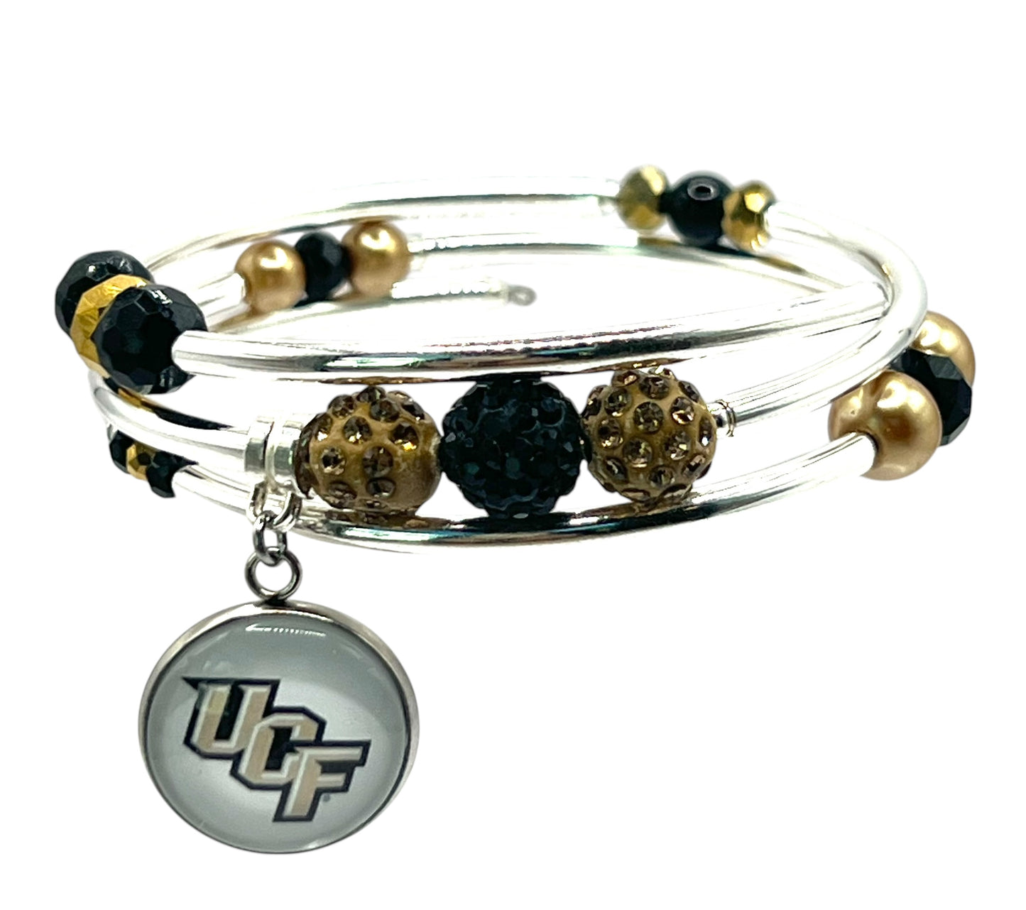 Alumni -UCF Bling Wrap Bracelet