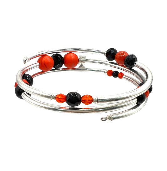 Game Day- Cincinnati  Wrap Bracelet