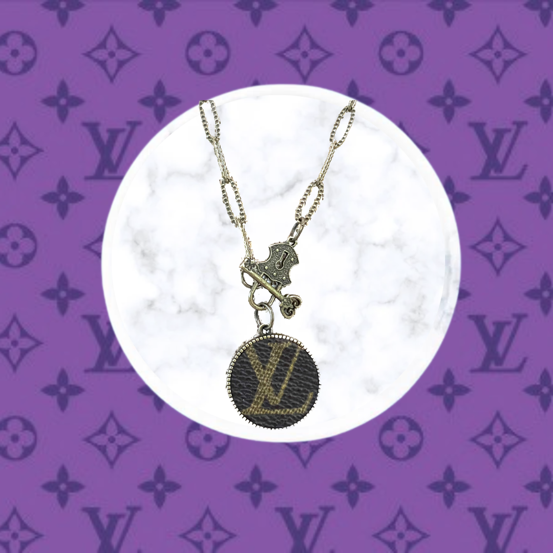 LV Again -Lock and Key Necklace