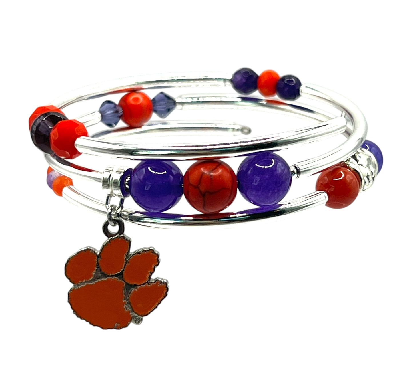 Alumni - Clemson Wrap Bracelet