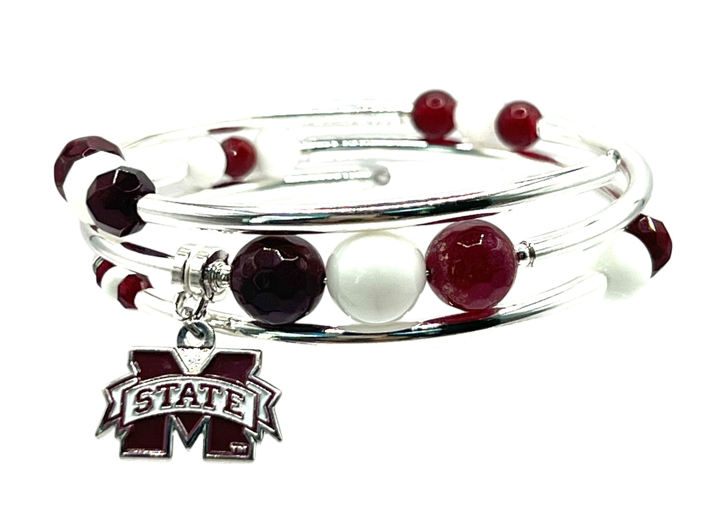 Alumni -Mississippi St Wrap Bracelet