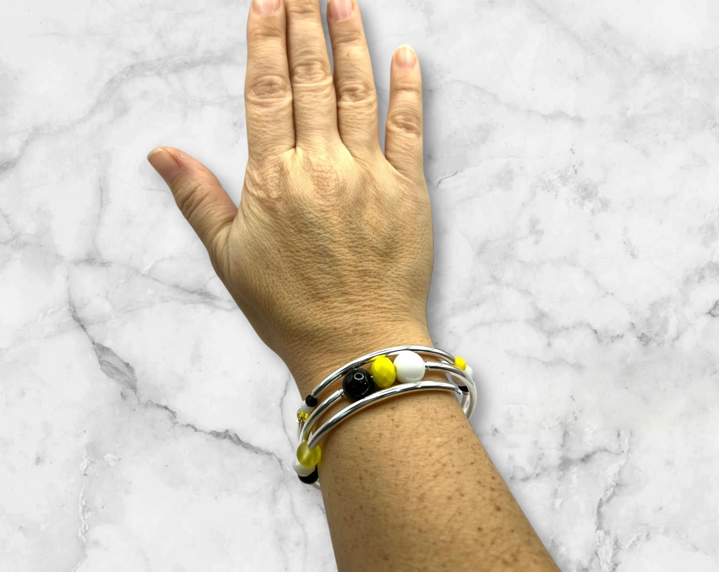 Game Day- Pittsburgh Wrap Bracelet