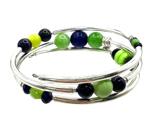 Game Day- Seattle Wrap Bracelet