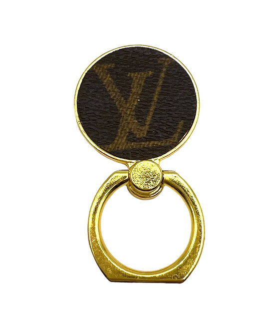 LV Again - Gold Cell Phone Ring
