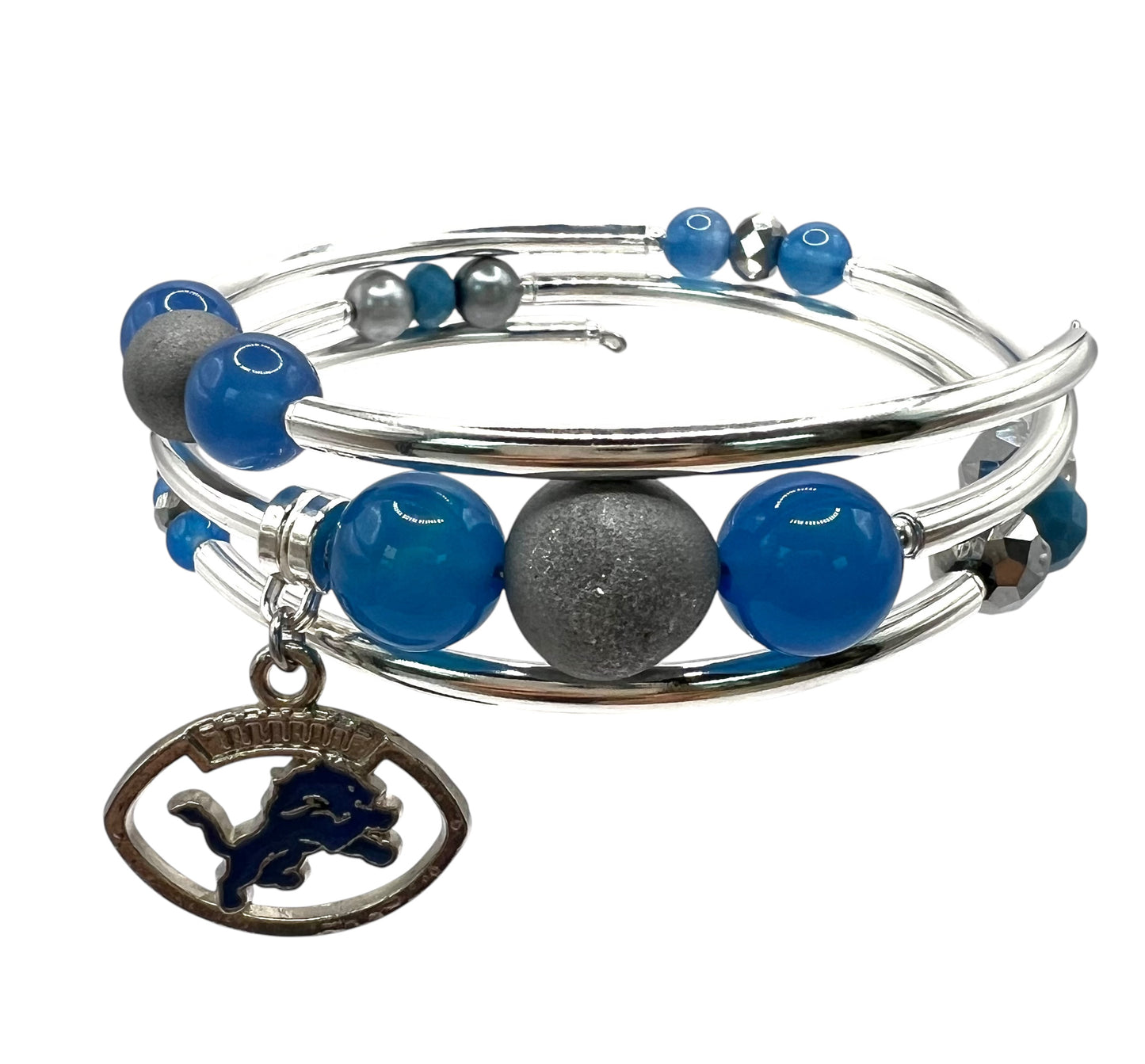 Game Day- Detroit Wrap Bracelet