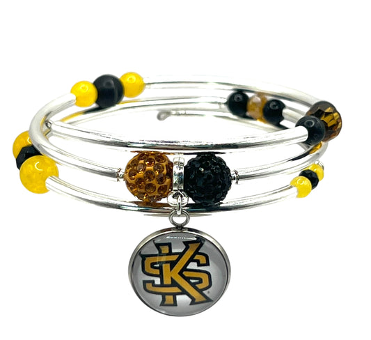 Alumni - Kennesaw Bling Wrap Bracelet