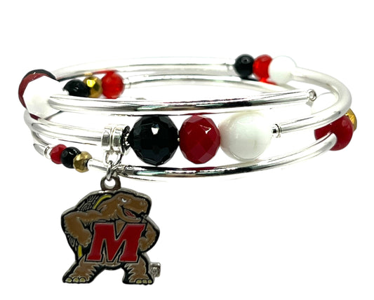 Alumni - Maryland Terrapins Wrap Bracelet