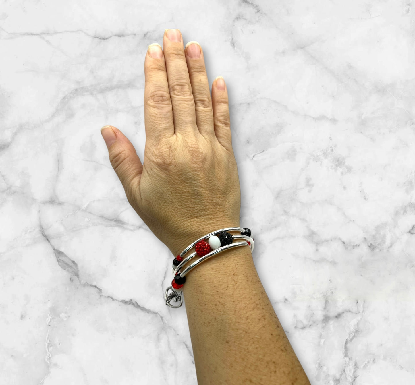 Game Day- Atlanta Bling Wrap Bracelet