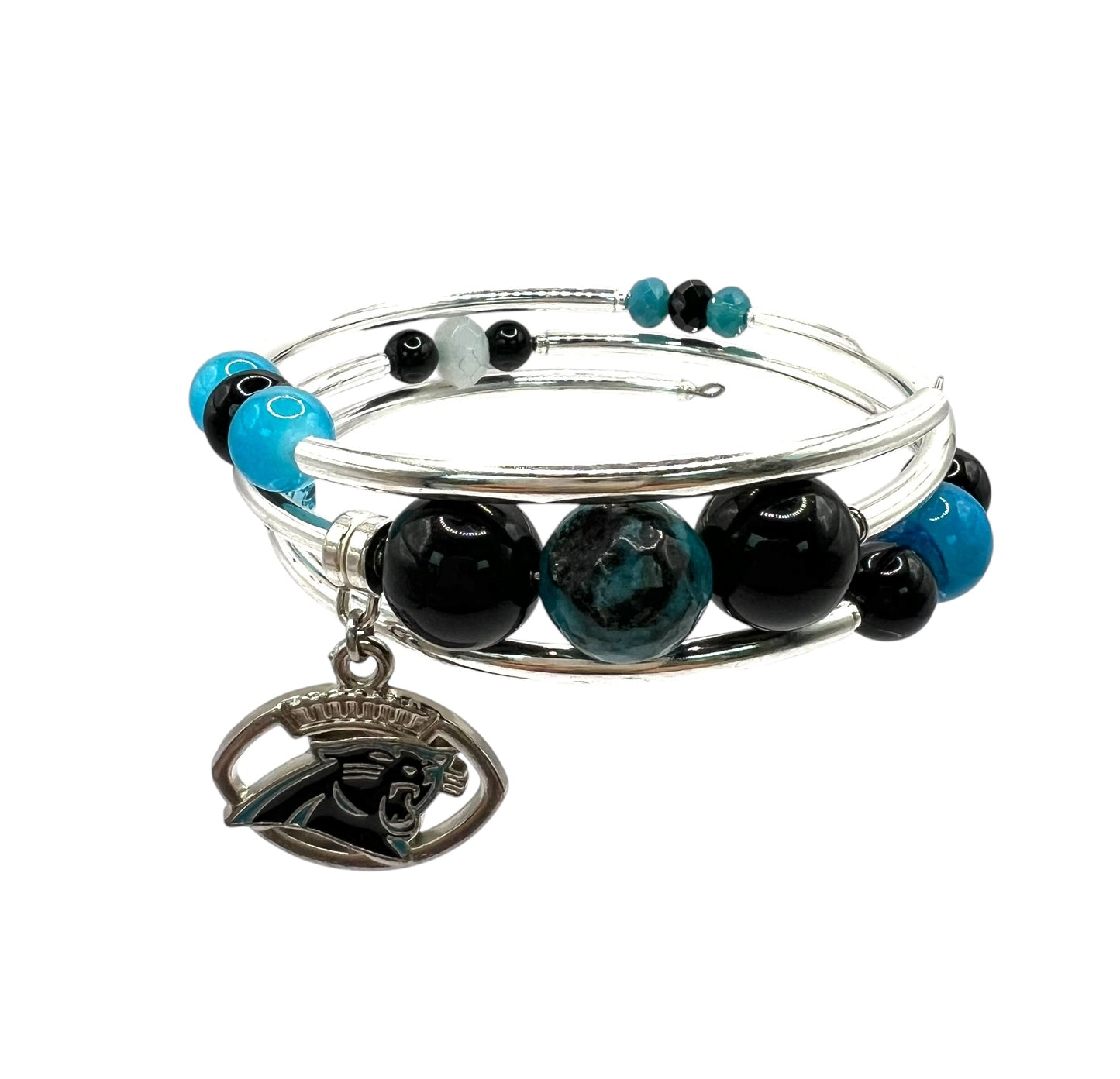 Game Day- Carolina Wrap Bracelet