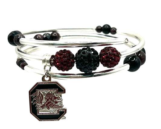 Alumni - USCarolina Bling Wrap Bracelet