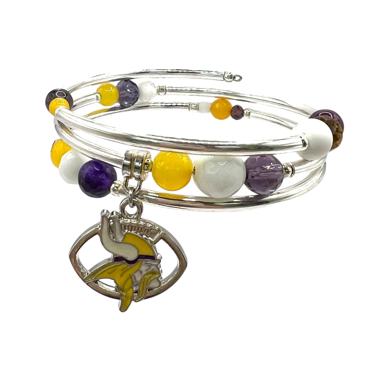 Game Day- Minnesota  Wrap Bracelet