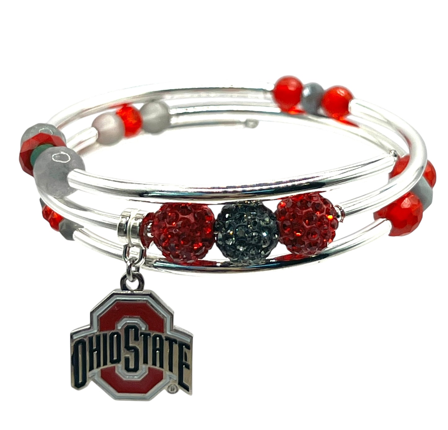 Alumni - Ohio Bling Wrap Bracelet