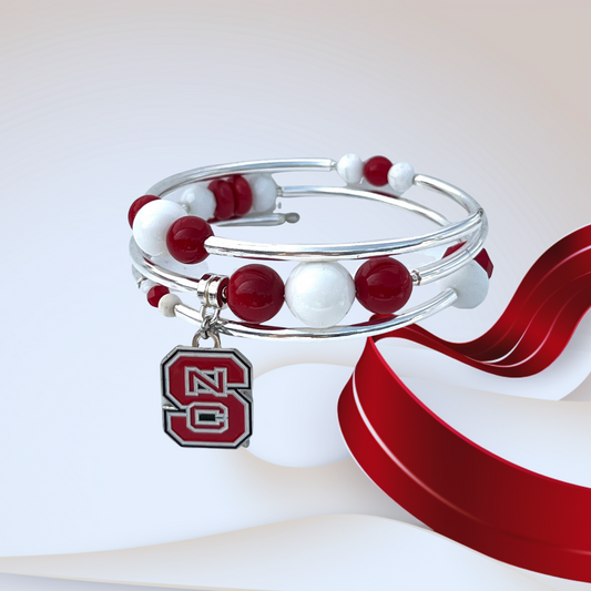 Alumni - NC State Wrap Bracelet