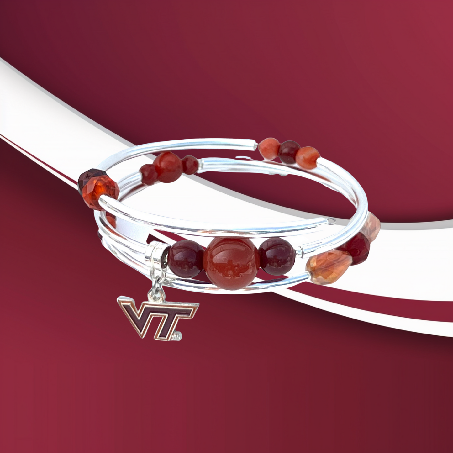 Alumni-Virginia Tech Wrap Bracelet