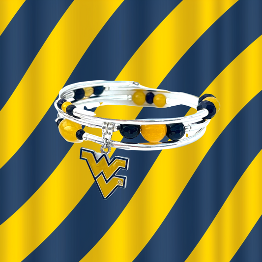 Alumni - West Virginia Wrap Bracelet