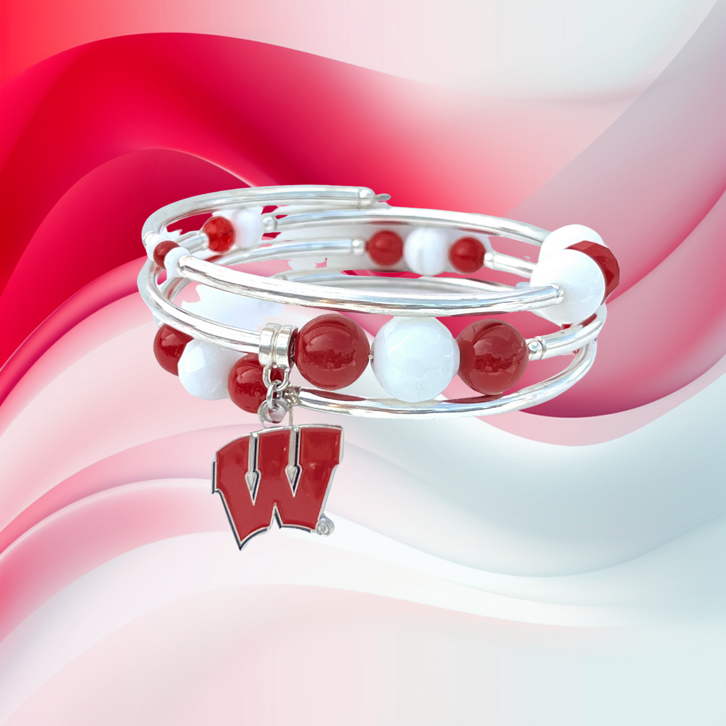 Alumni-Wisconsin Wrap Bracelet