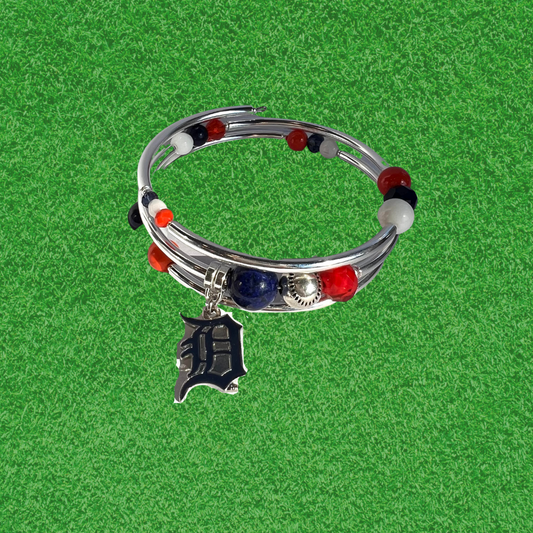 First Pitch - Detroit Team Wrap Bracelet